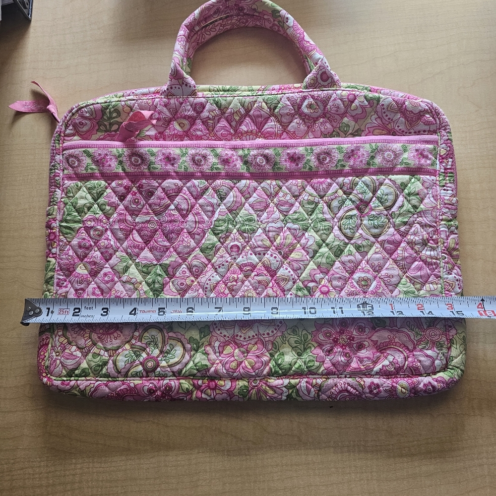 VGC Vera Bradley laptop bag pink - Picture 3 of 5
